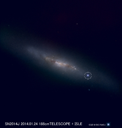 超新星SN2014J