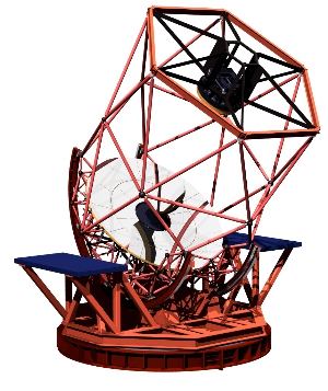 3.8m新技術望遠鏡想像図